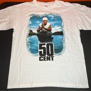 Vintage 2005 50 Cent Tour Tshirt Size Medium
